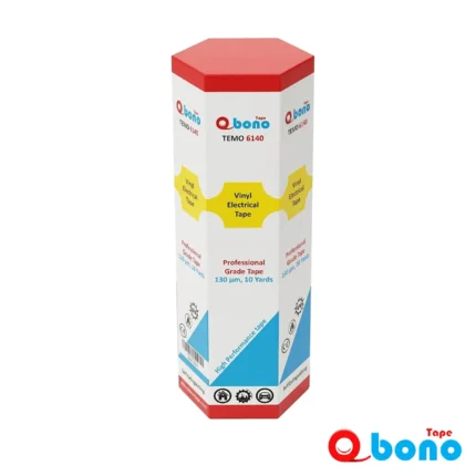 چسب یک طرفه لنت برق مشکی 6140 بونو 130 میکرون